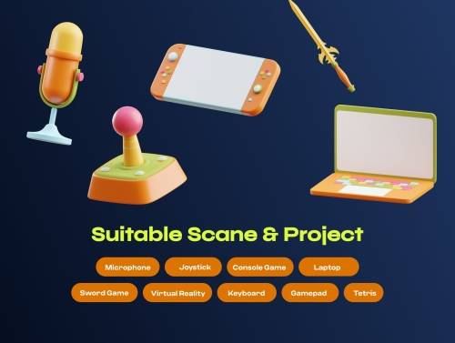 'Gaming 3D Icon Pack'