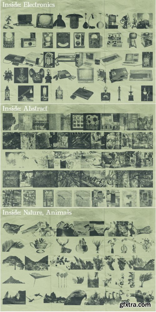 Creativemarket - 1350+ True Halftone Collection - 6826369