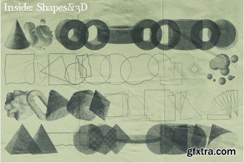 Creativemarket - 1350+ True Halftone Collection - 6826369