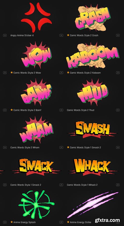 ProductionCrate - Flash Lightning - 52 4K VFX Items ProductionCrate - Flash Lightning - 52 4K VFX Items