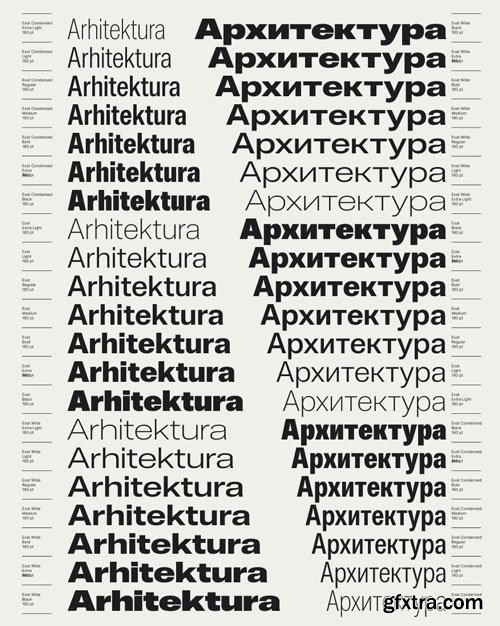 Exat Font Family