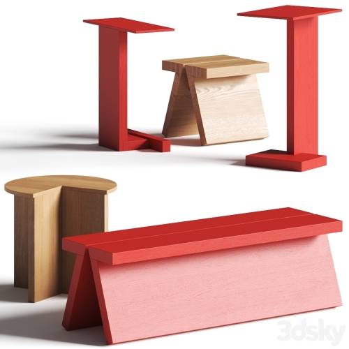 '3dsky Pro - Fogia Supersolid Coffee & Side Tables'