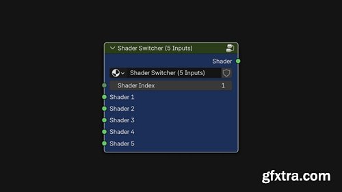 Blender Shader Switcher Node v1.5