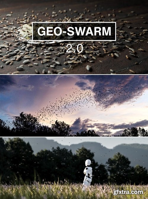 Blender Market - Geo-Swarm: Advanced Creature Simulations v2.0