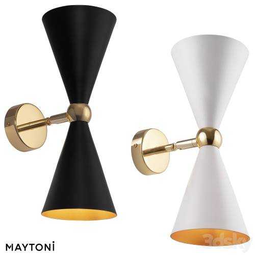 '3dsky Pro - Wall lamp (sconce) Vesper MOD108WL-02GB, MOD108WL-02WG'