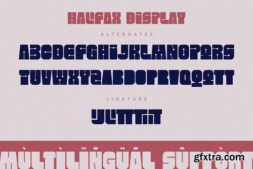 CreativeMarket - Halifax Display Font