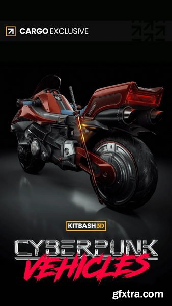 KitBash3D - CyberPunk Vehicles