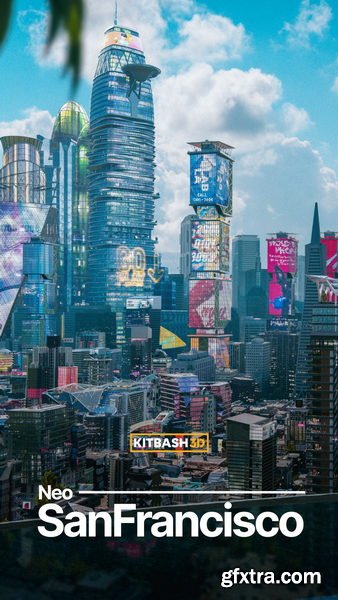 KitBash3D - Neo San Francisco