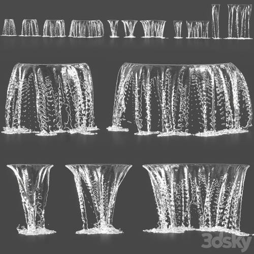 '3dsky Pro - Water jets of waterfalls'