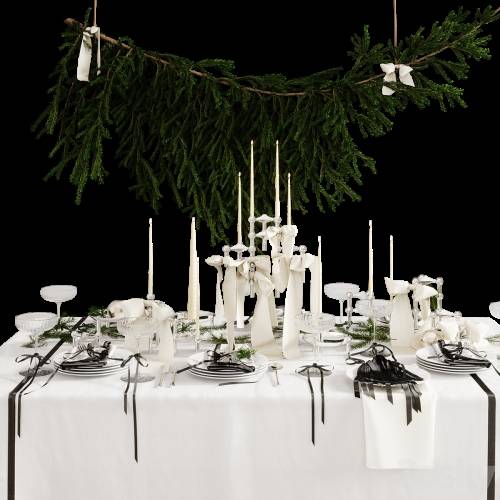 '3dsky Pro - Christmas/New Year table setting'
