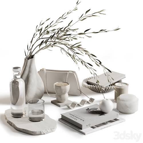 '3dsky Pro - Decorative set Bloom'