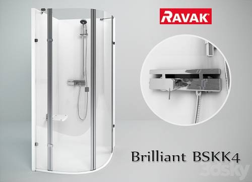'3dsky Pro - Ravak Brilliant BSKK4'