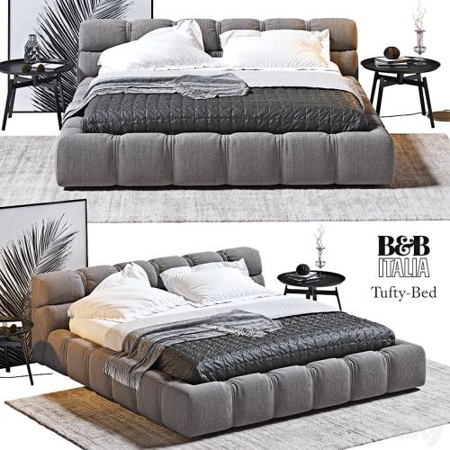 '3dsky Pro - Tufty Bed B & B Italia' '3dsky Pro - Tufty Bed B & B Italia'
