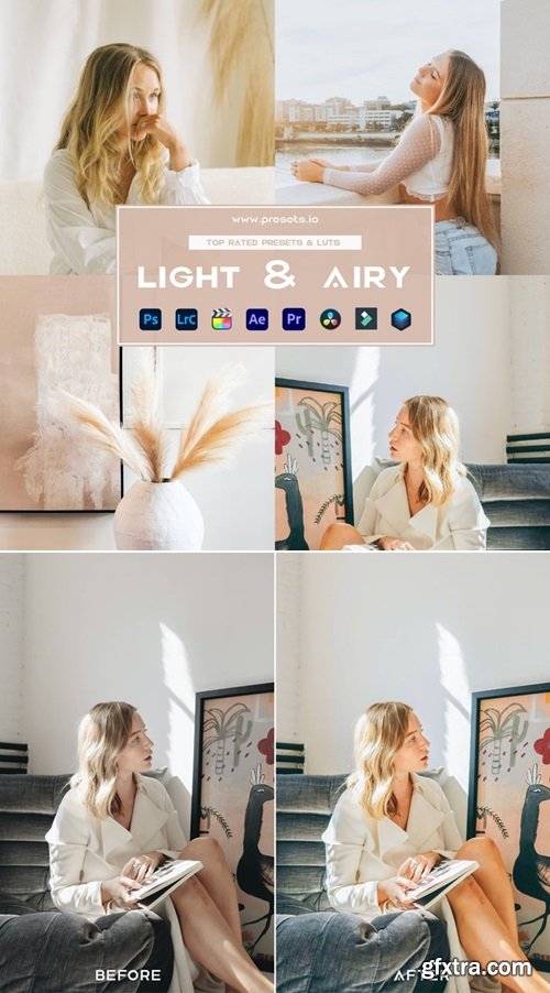 Presets.io - Light & Airy Preset Collection