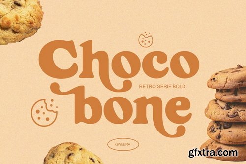 CreativeMarket - Choco Bone - Bold Retro Serif