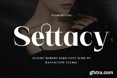 Settacy Luxury Modern Serif Font