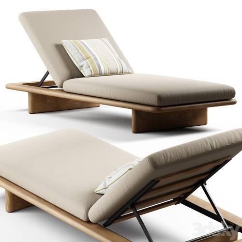 '3dsky Pro - Kettal - Mesh Deckchair'