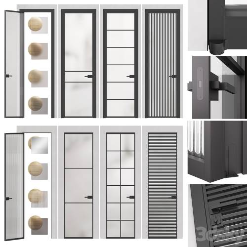 '3dsky Pro - FORMATO glass partition doors from Volkhovets'