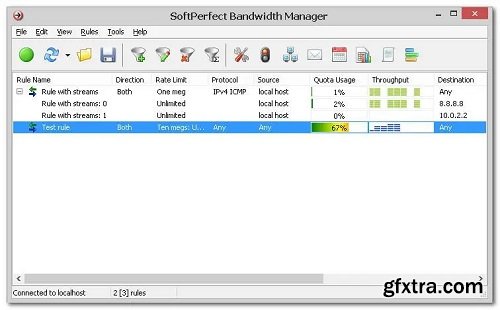 SoftPerfect Bandwidth Manager 3.3.0