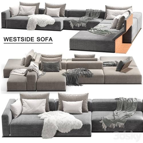 '3dsky Pro - Westside Sofa_Poliform' '3dsky Pro - Westside Sofa_Poliform'