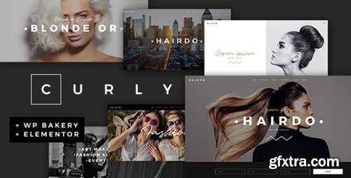 Themeforest - Curly - A Stylish Theme for Hairdressers and Hair Salons 21937461 v3.2.1