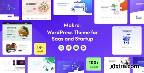 Themeforest - Makro - WordPress Theme For Saas & Startup 28383870 v1.2.9