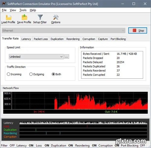 SoftPerfect Connection Emulator Pro 1.9