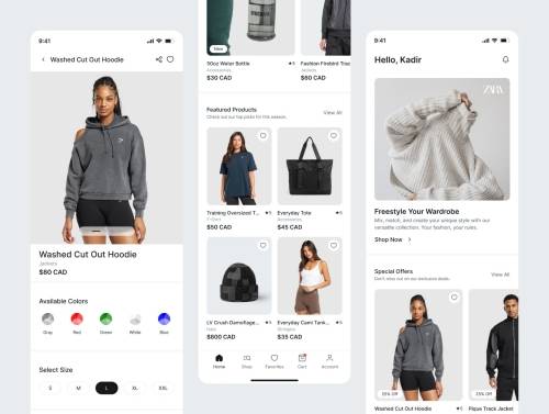 'Prime Pick - eCommerce Mobile App UI Kit'