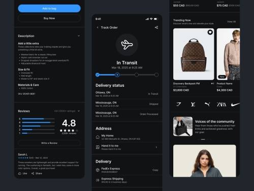 'Prime Pick - eCommerce Mobile App UI Kit' 'Prime Pick - eCommerce Mobile App UI Kit'