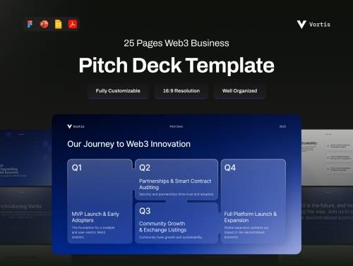 'Vortis - Web3 Business Pitch Deck'