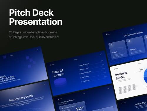 'Vortis - Web3 Business Pitch Deck'