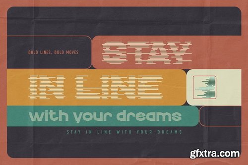 CreativeMarket - Echo Stripes - Variable Font Set