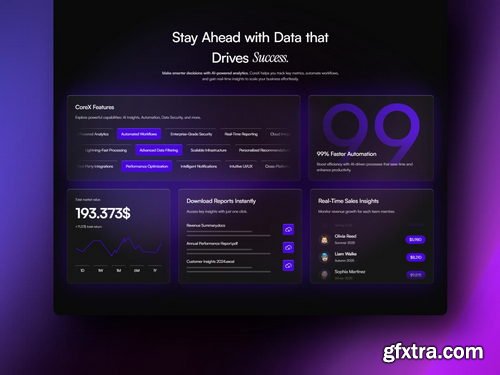 Craftwork Design - CoreX — SaaS & AI Platform Template