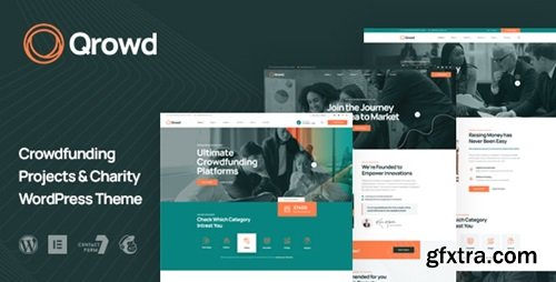 Themeforest - Qrowd - Crowdfunding Projects & Charity WordPress Theme 45109666 v1.2.0