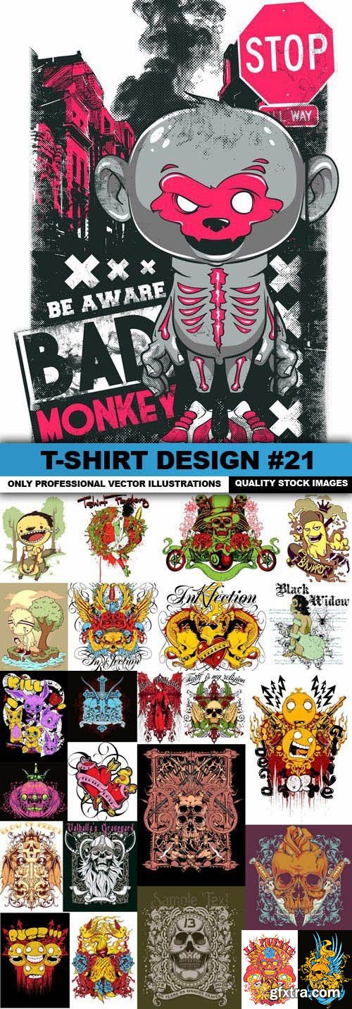 T-Shirt Design #21, 25xEPS