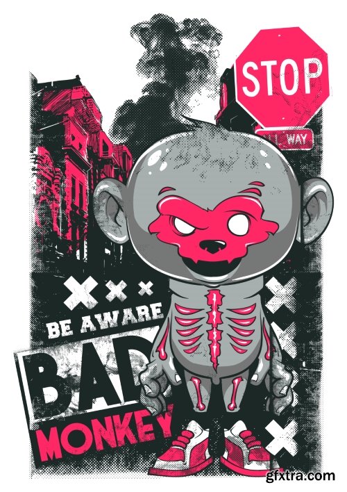 T-Shirt Design #21, 25xEPS