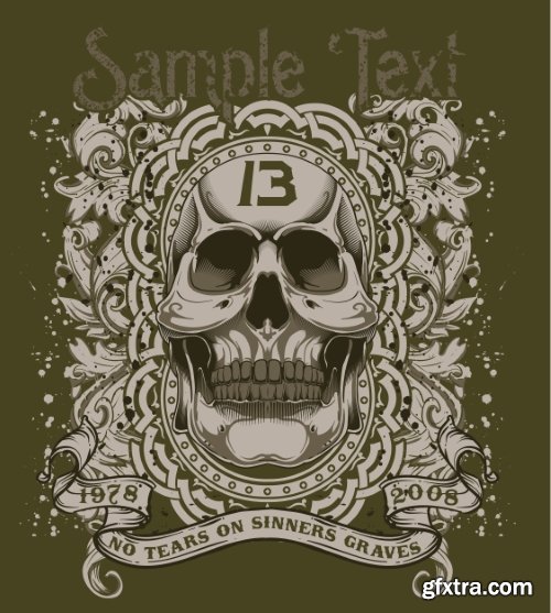 T-Shirt Design #21, 25xEPS