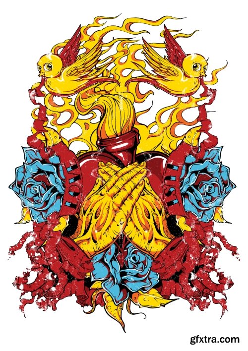 T-Shirt Design #21, 25xEPS