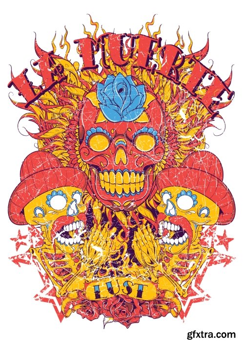 T-Shirt Design #21, 25xEPS