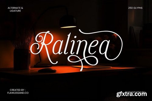 CreativeMarket - Ralinea - Script Font