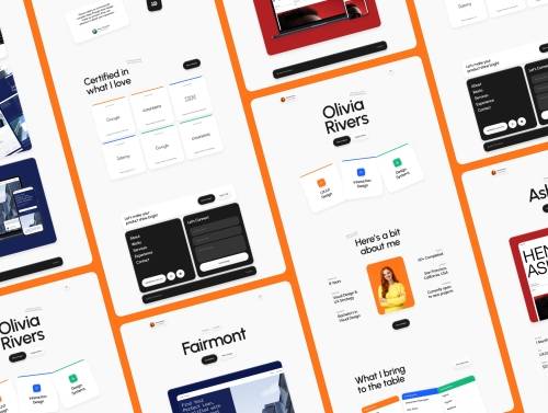 'Olivia Rivers – Portfolio Website'