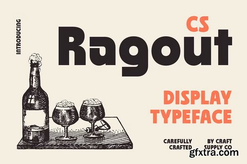 CreativeMarket - CS Ragout - Bold Font