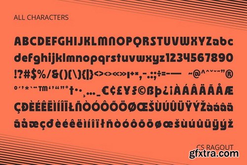 CreativeMarket - CS Ragout - Bold Font