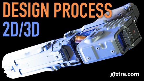 Artstation - 2D/3D Weapon Design Process - Alexei