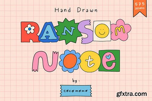 Creativemarket - Ransom Note Cut Out Letter