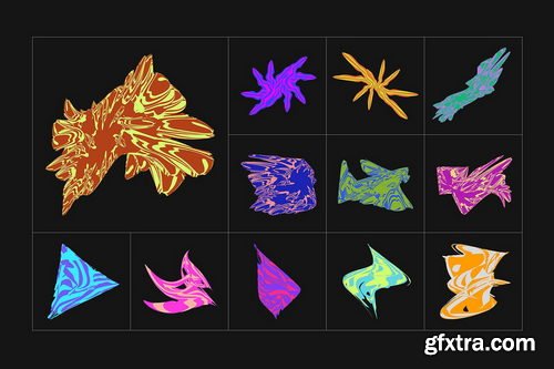 Studio2am - Distorted Abstract Circles & Shapes