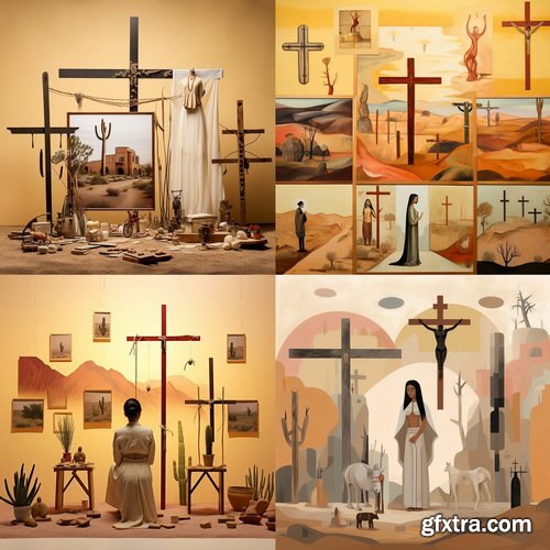 352 Midjourney Prompts for Christianity: Vol2