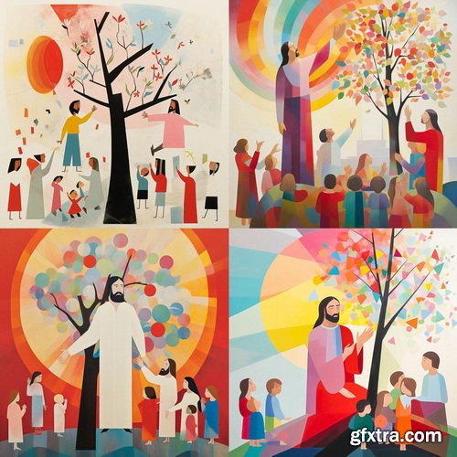 352 Midjourney Prompts for Christianity: Vol2