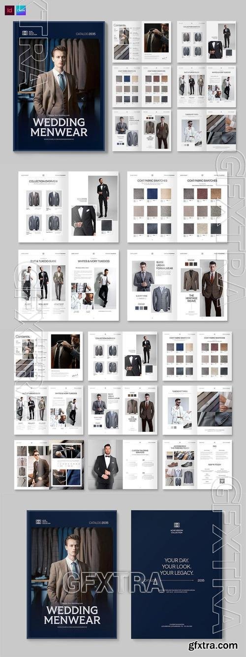 Menswear Catalog Template X6JUX6L