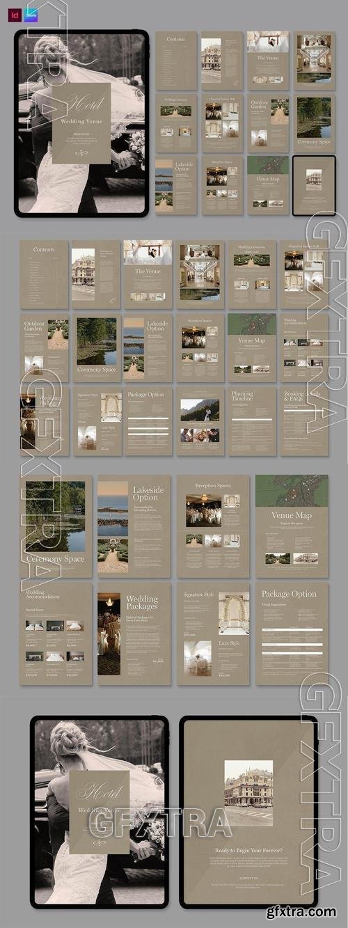 Digital Wedding Venue Brochure Template XPSHNM2 Digital Wedding Venue Brochure Template XPSHNM2